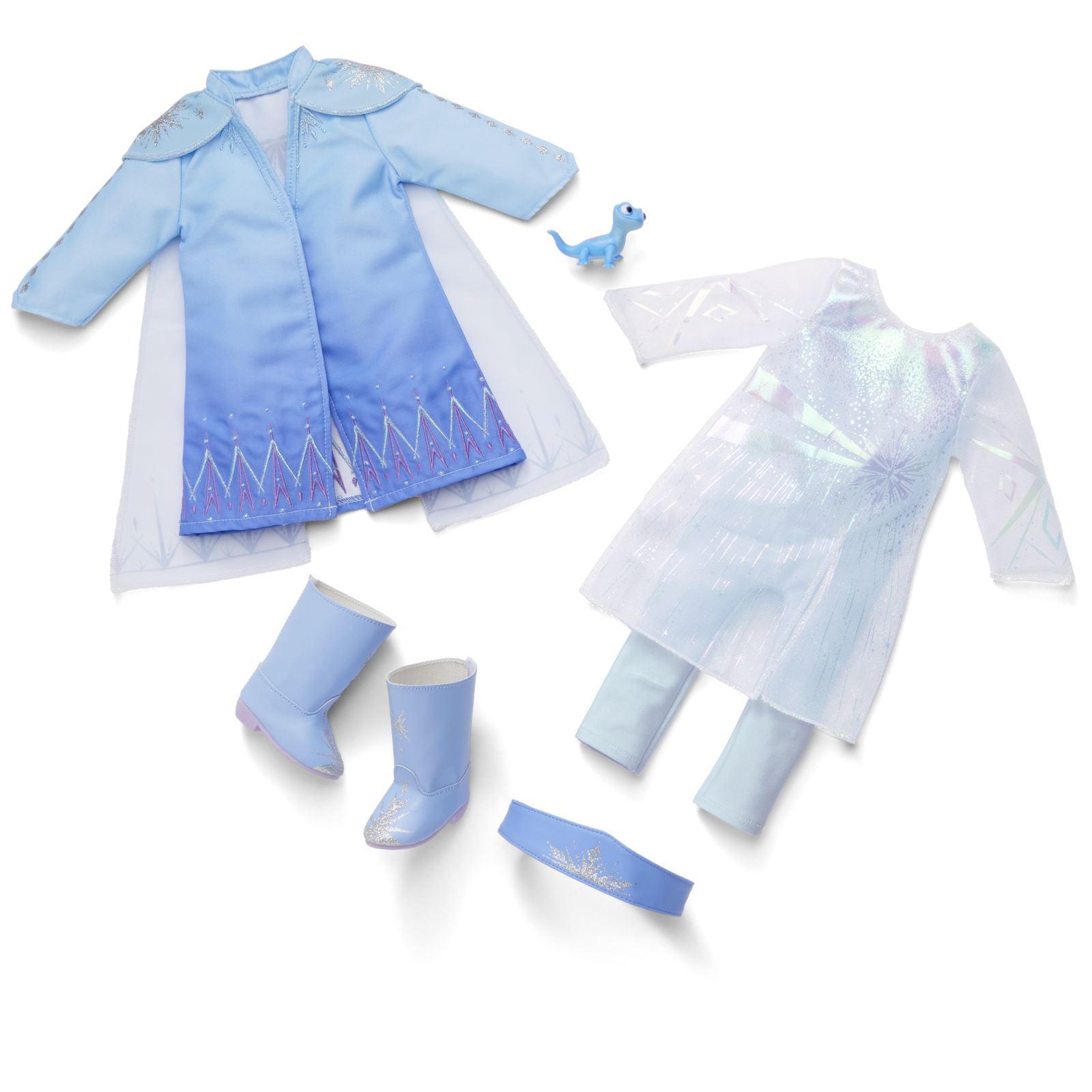 Disney Frozen Elsa Travel Outfit & Bruni for 18-inch Dolls by American Girl® H3