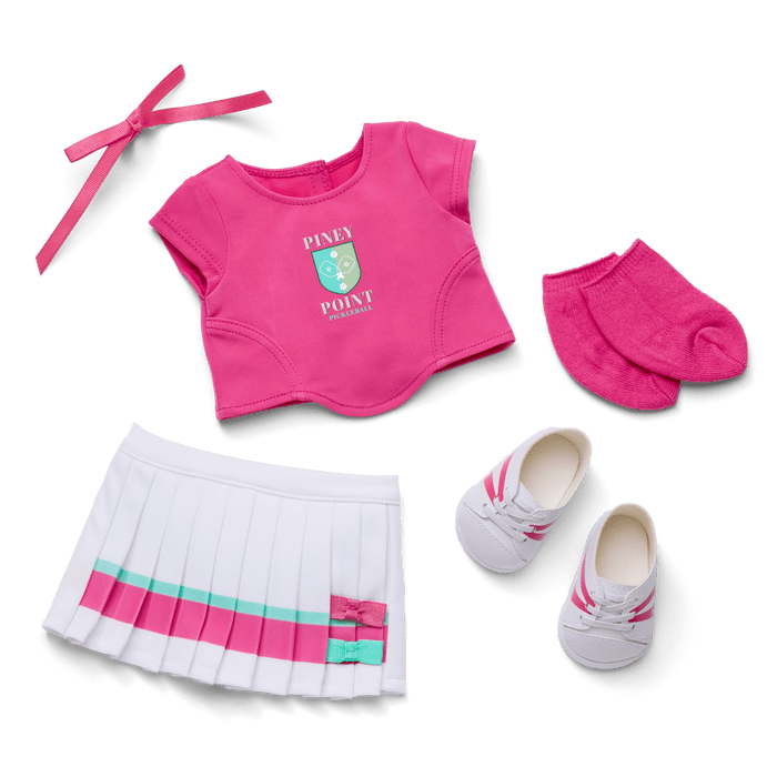 Raquel's™ Piney Point Pickleball Outfit for 18-inch Dolls (Girl of the Year™ 2026) G5