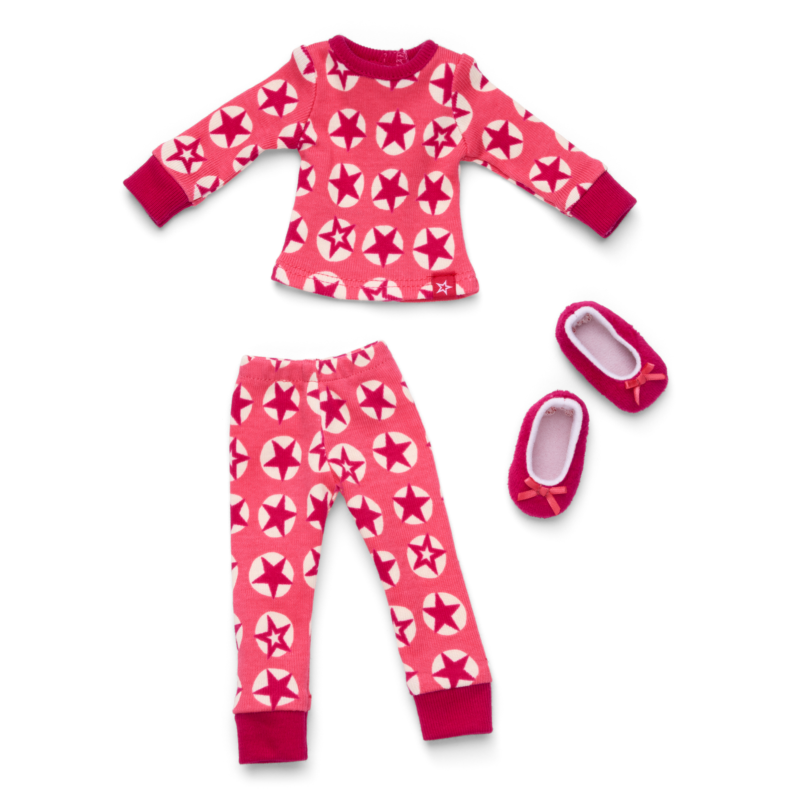 American Girl® x Hanna Andersson Berry Bright Stars Pajamas for 14.5-inch Dolls I1