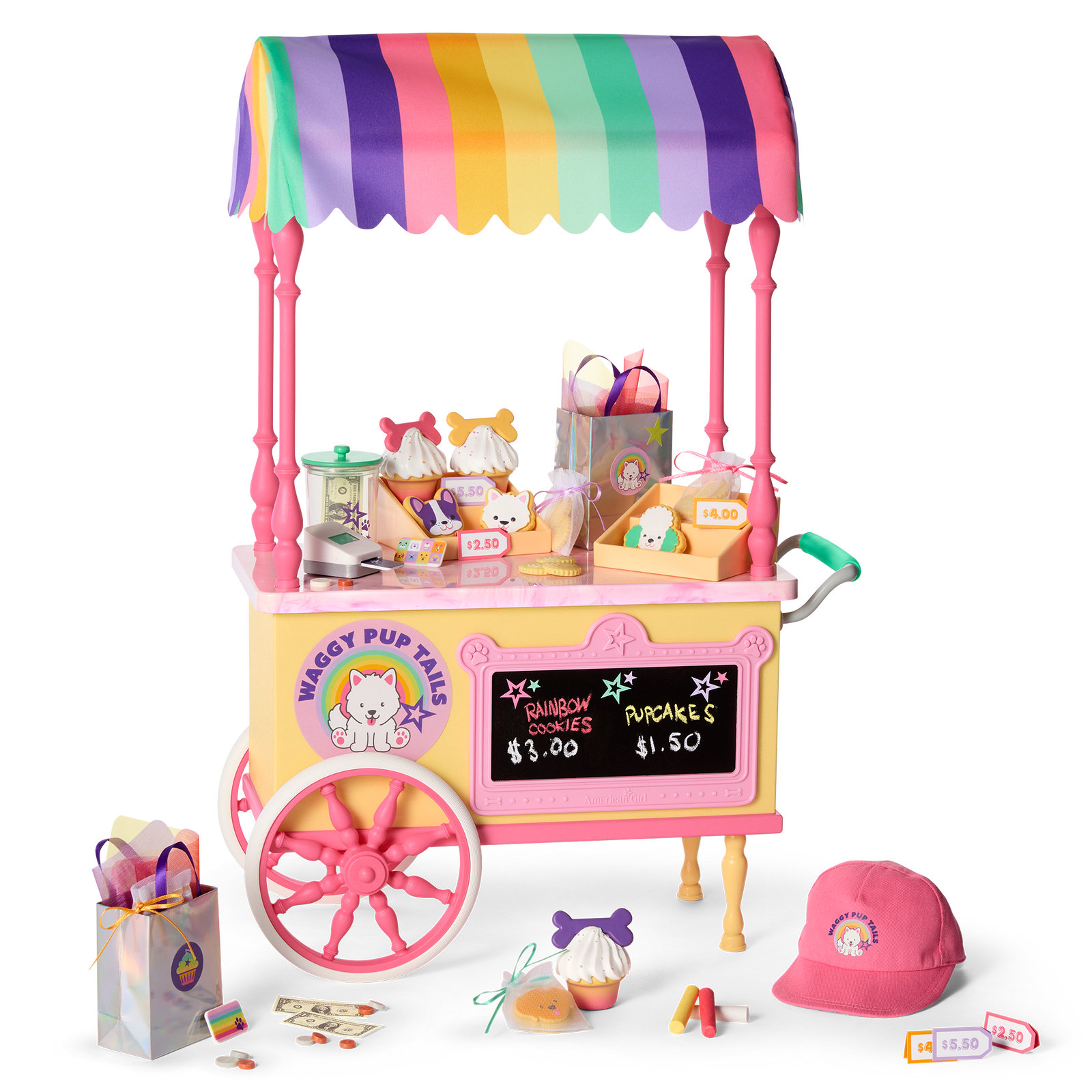 Summer’s™ Treat Cart for 18-inch Dolls (Girl of the Year™ 2025) J8