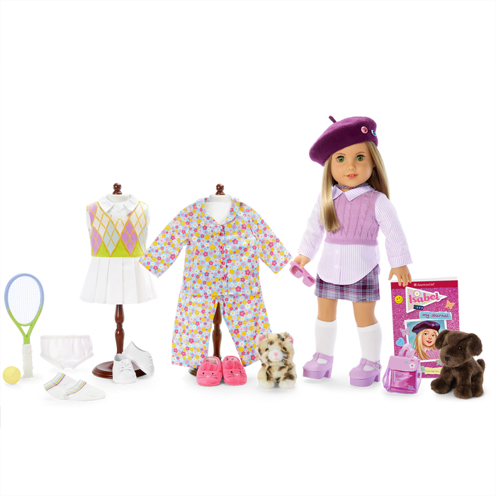 ’90s Twins Isabel’s™ Tennis Gift Set (Historical Characters) H6