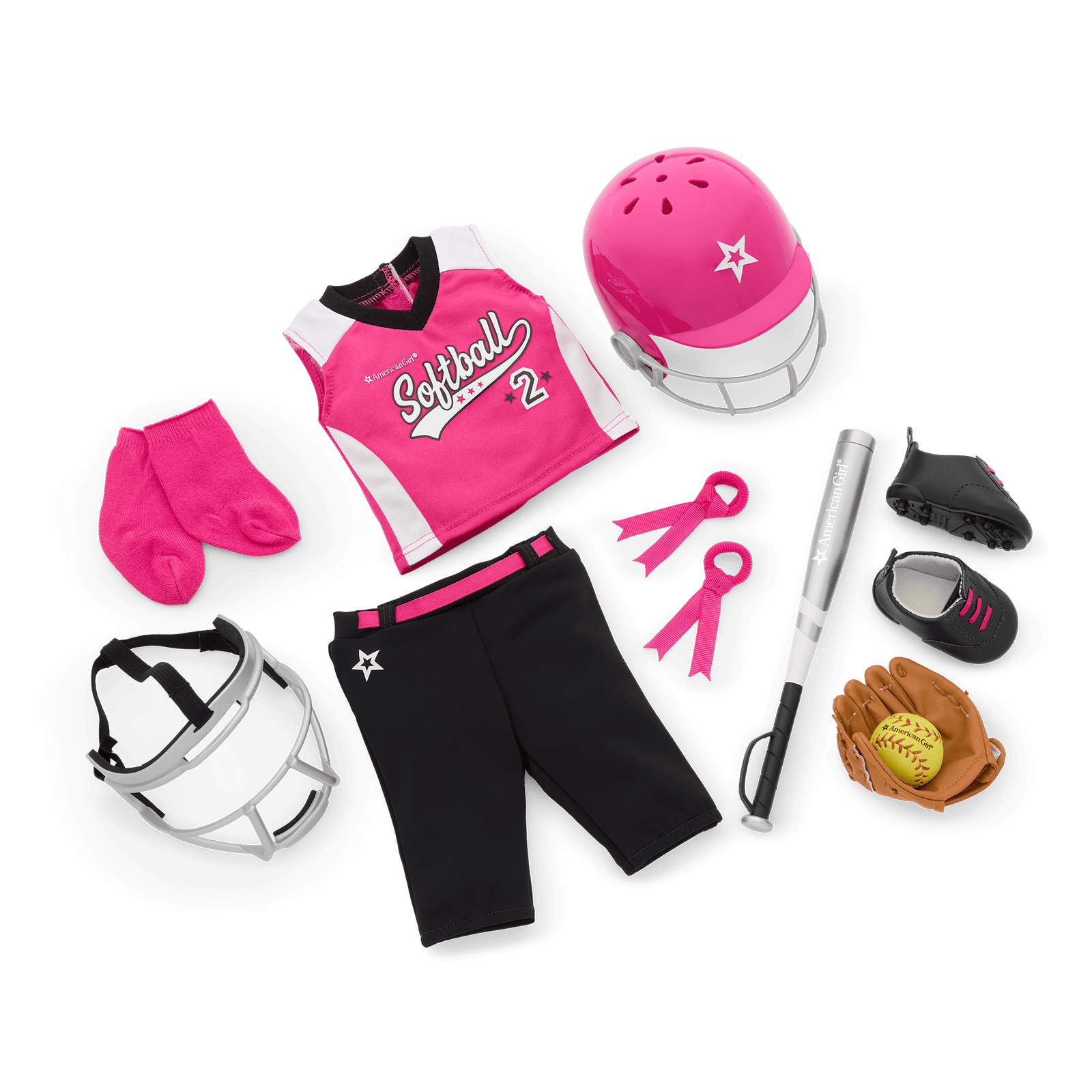 Softball Star Uniform for 18-inch Dolls G3