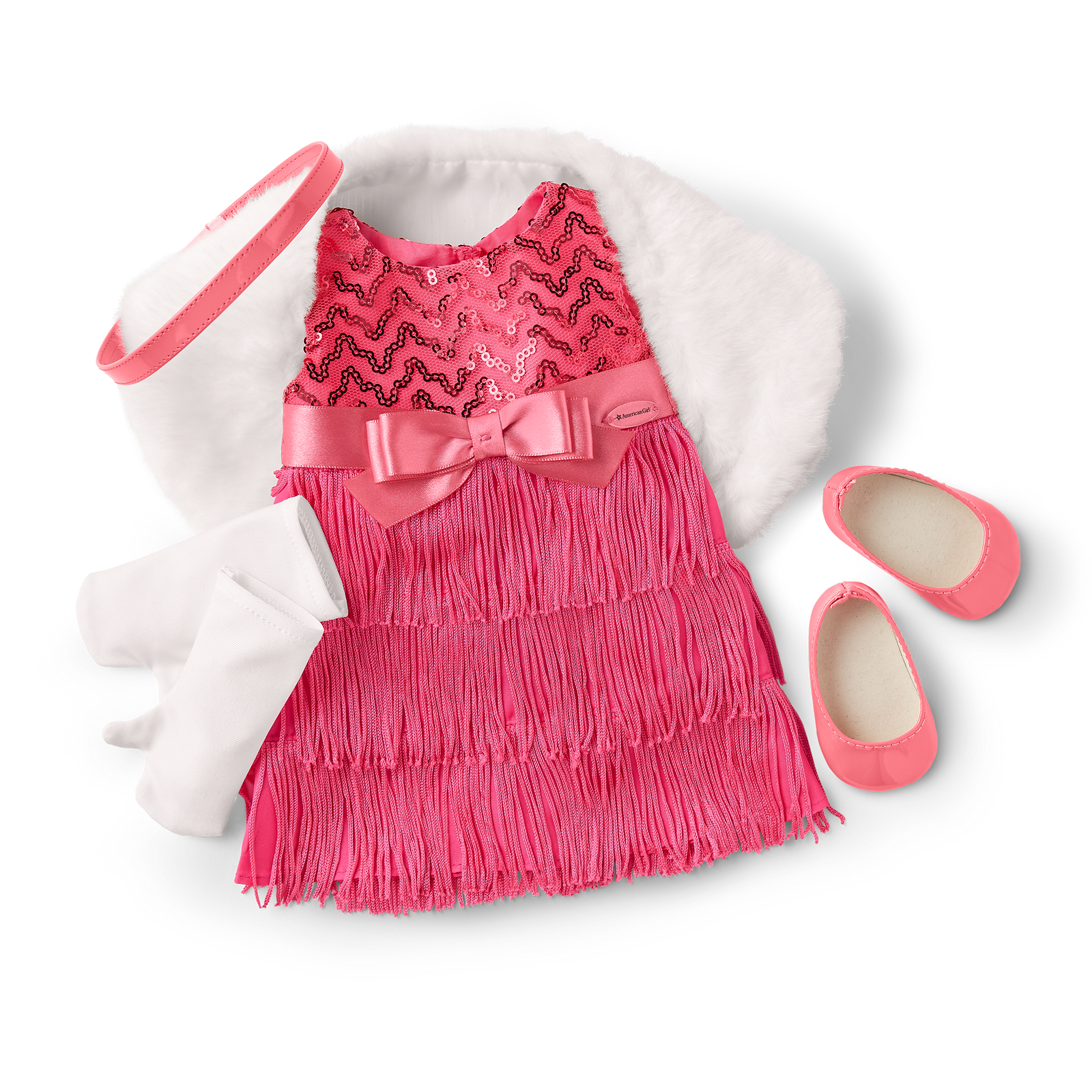 Melody’s™ Doo-Wop Dress-Up Outfit for 18-inch Dolls (Historical Characters) I5