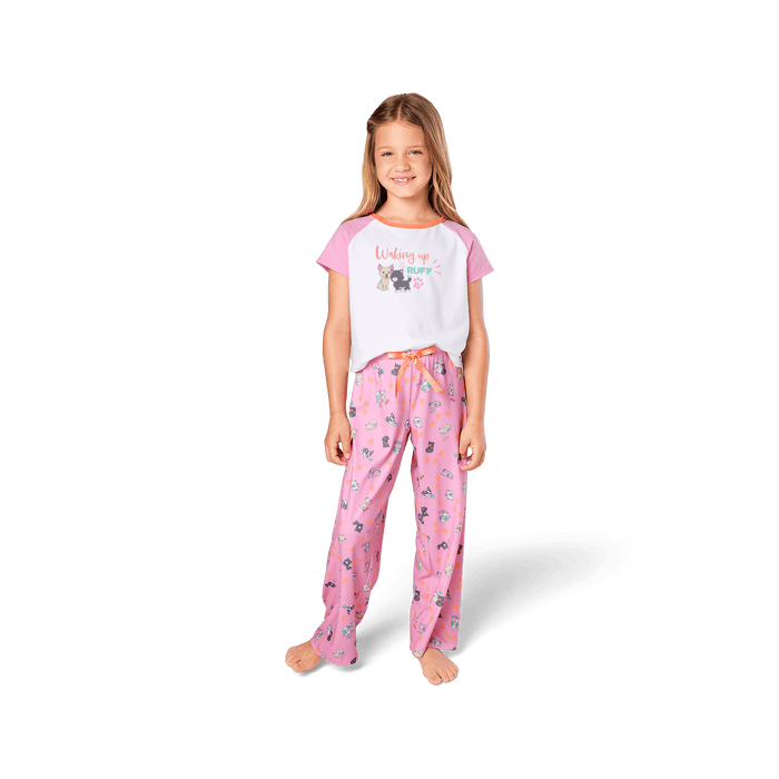 Waking Up Is Ruff PJs for Girls L1
