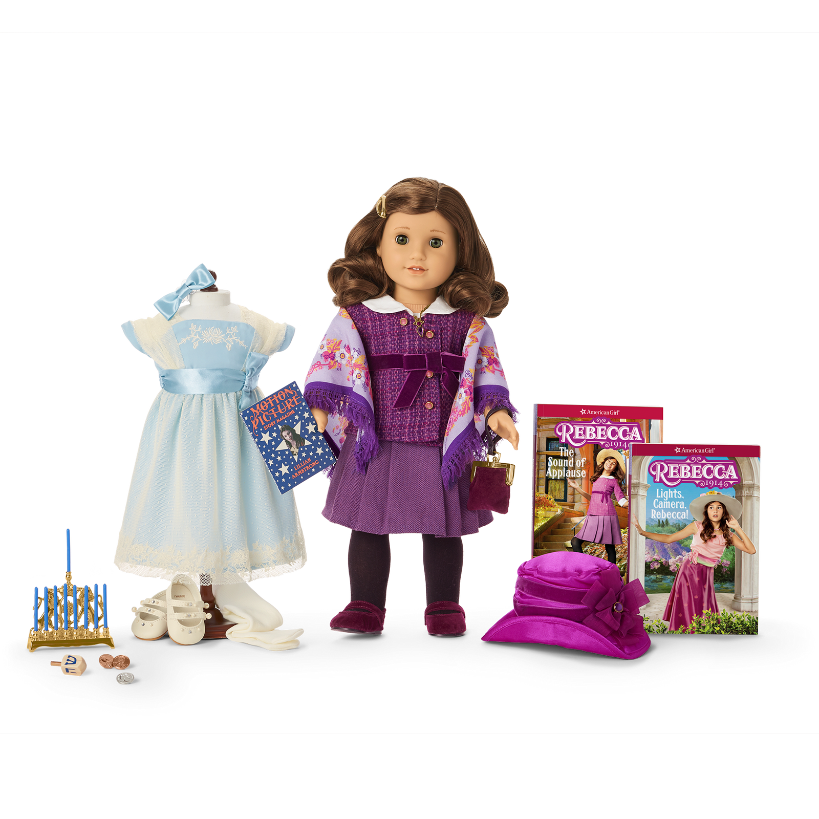 Rebecca’s™ Hanukkah Celebration Gift Set (Historical Characters) K6