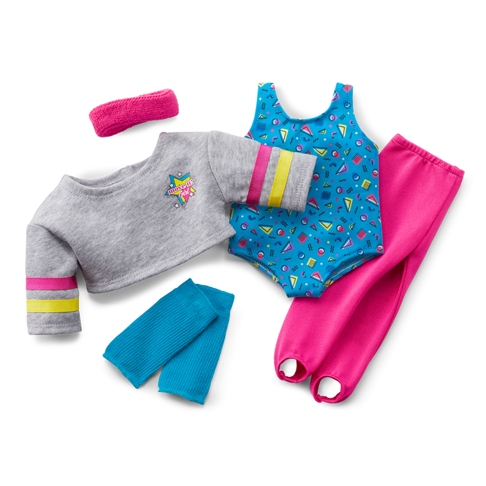 Courtney's™ Fitness Outfit for 18-inch Dolls (Historical Characters) L9