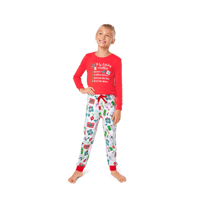 Holiday Wish List PJs for Girls J7