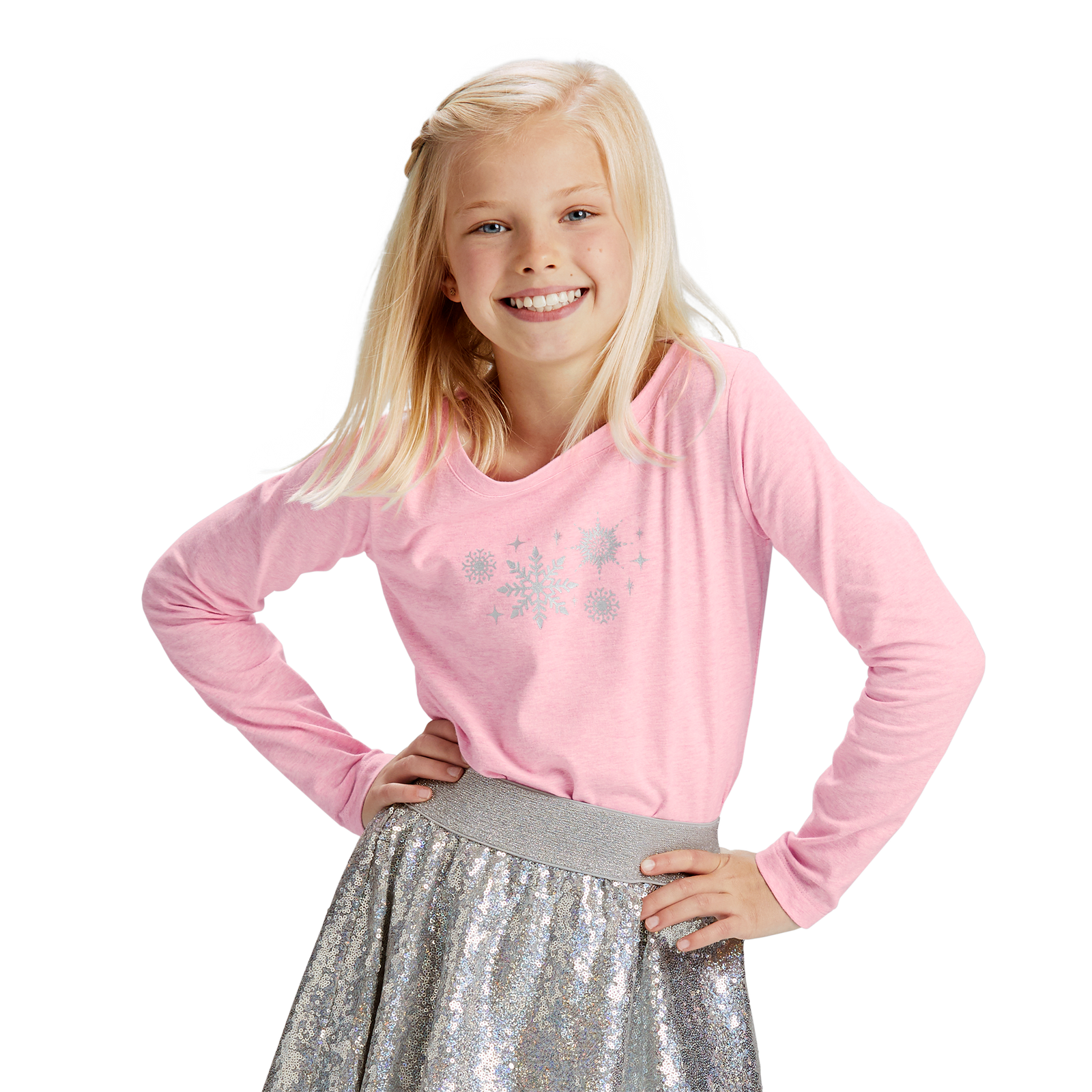 Snow Pretty Top for Girls K4