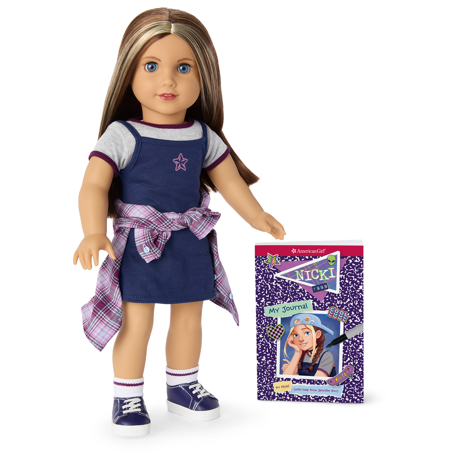 Nicki™ 18-inch Doll & Journal (Historical Characters) L2