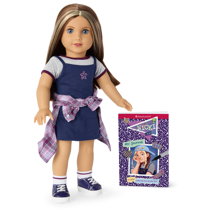 Nicki™ 18-inch Doll & Journal (Historical Characters) J6