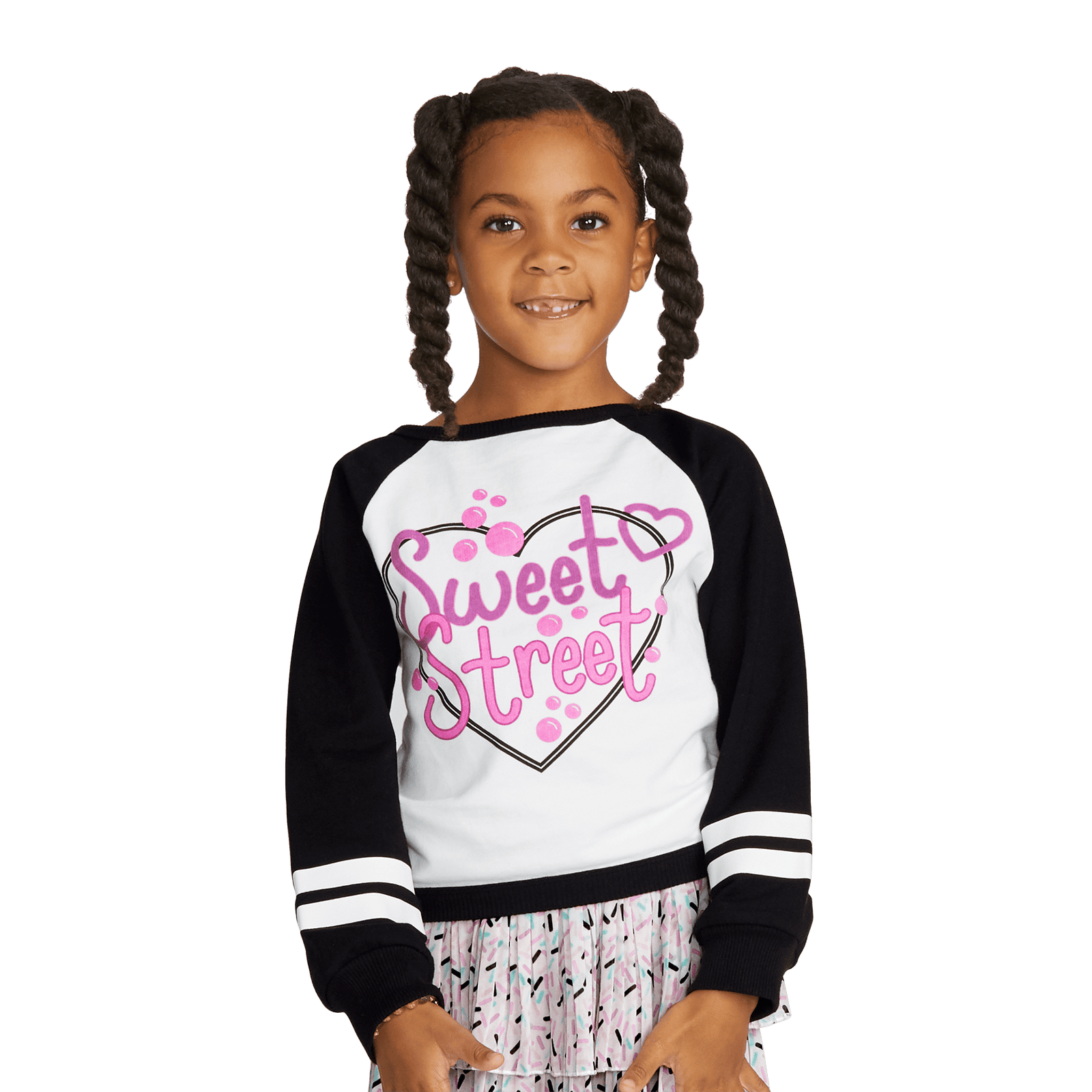 Sweet Street Sweatshirt for Girls G1