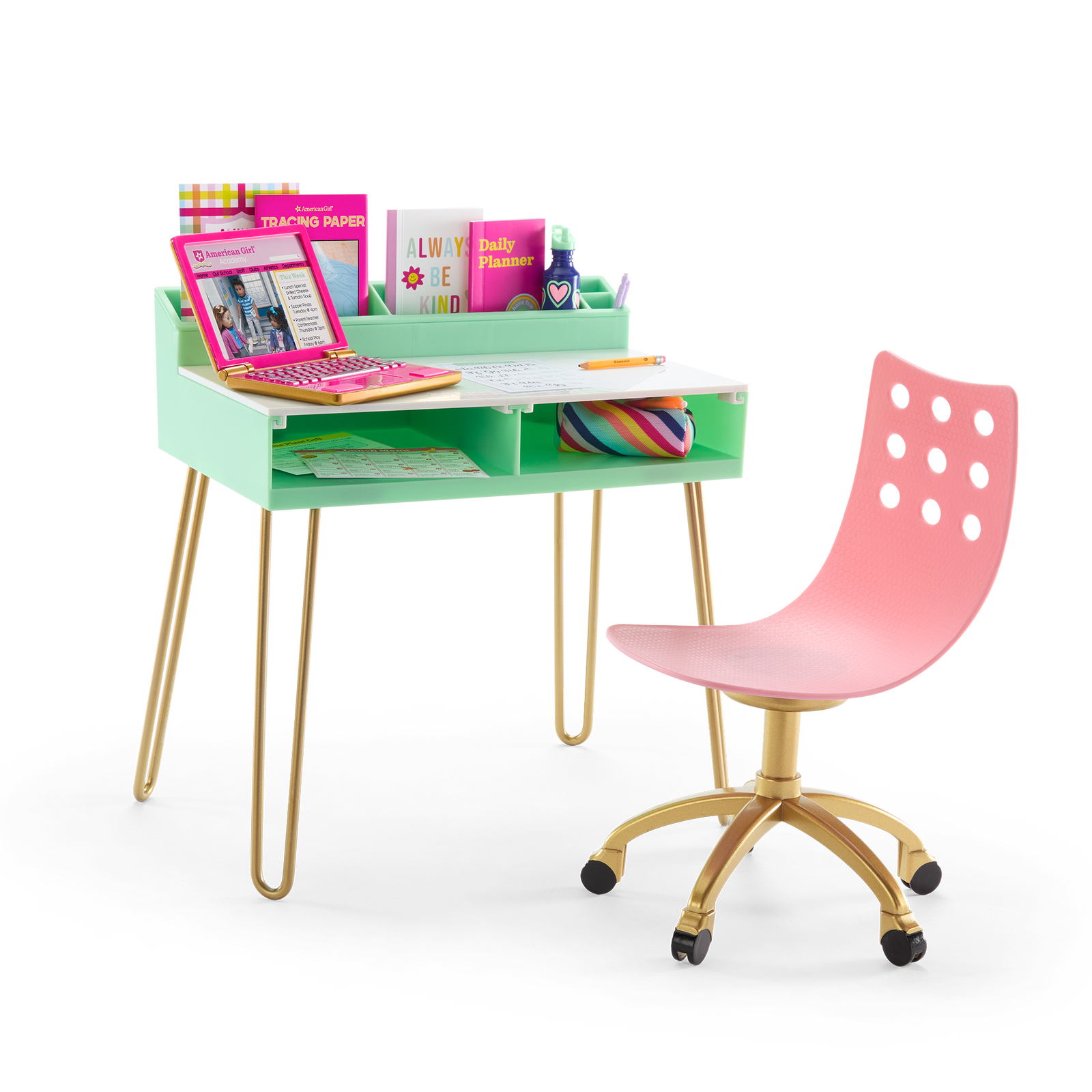 Write On! Desk Set for 18-inch Dolls L1