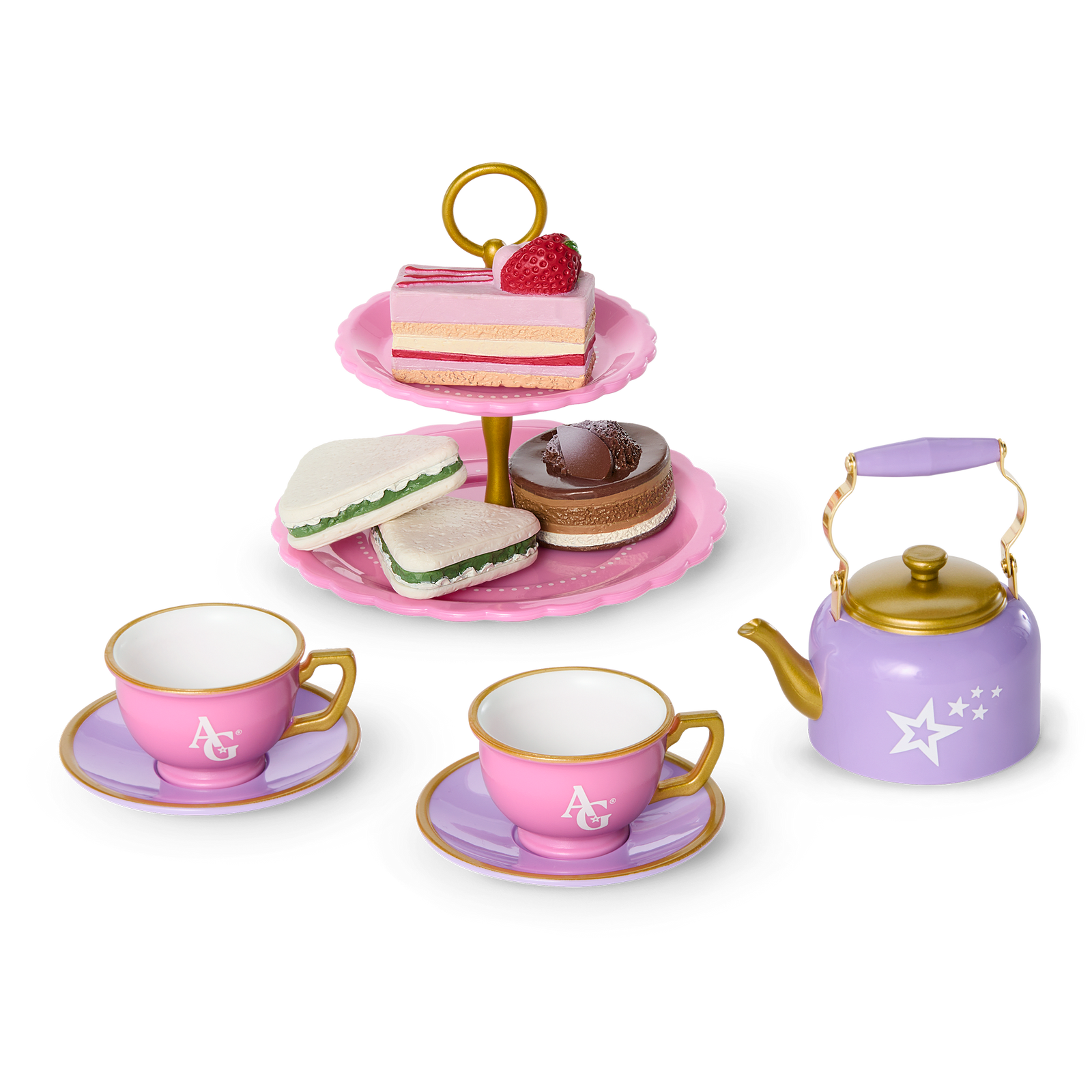 Tea for Two Set for 18-inch Dolls H5