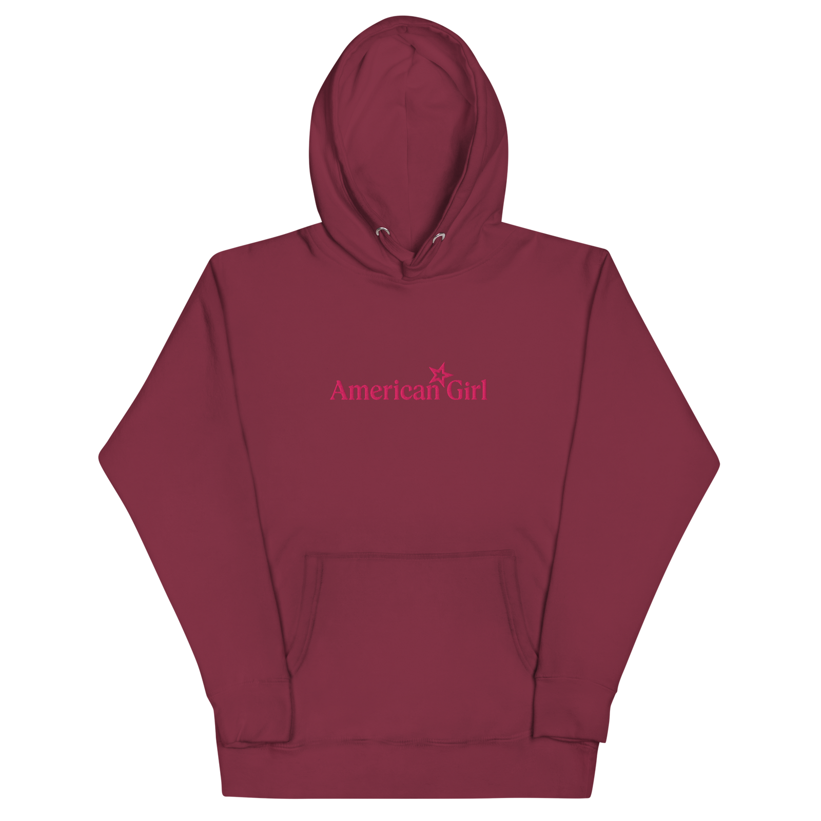 American Girl® Burgundy Hoodie for Adults H4