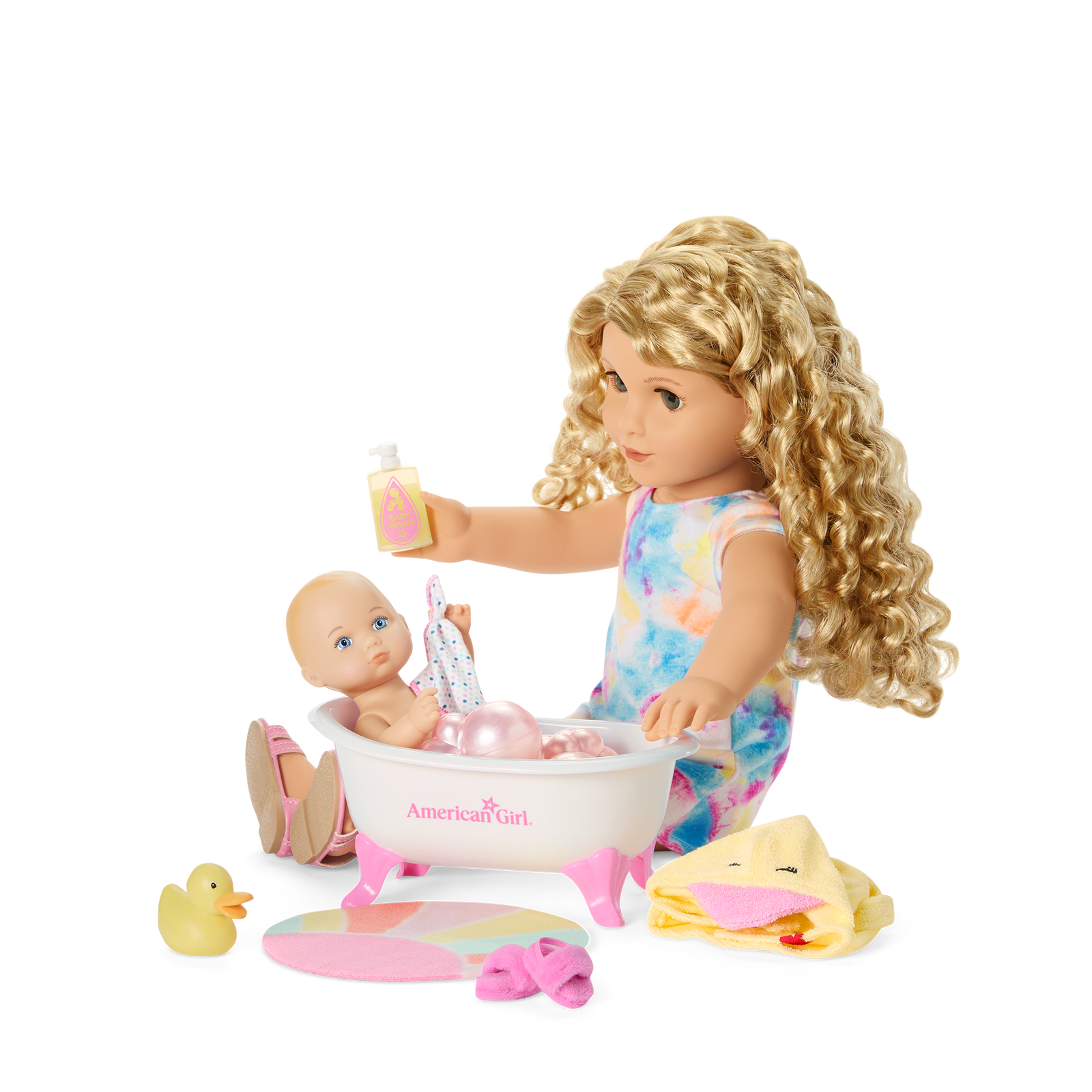 Little Bitty Baby™ Bubble Bath Set for 7.75-inch Dolls K5