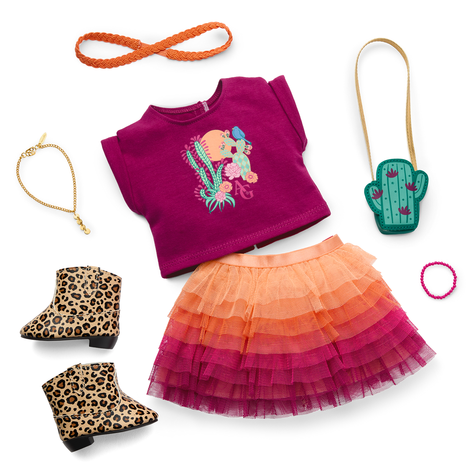 Fun in the Southwest Travel Outfit for 18-inch Dolls H6