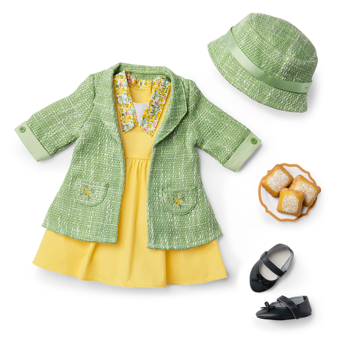 American Girl® Disney Princess Tiana Work Dress & Accessories for 18-inch Dolls H6
