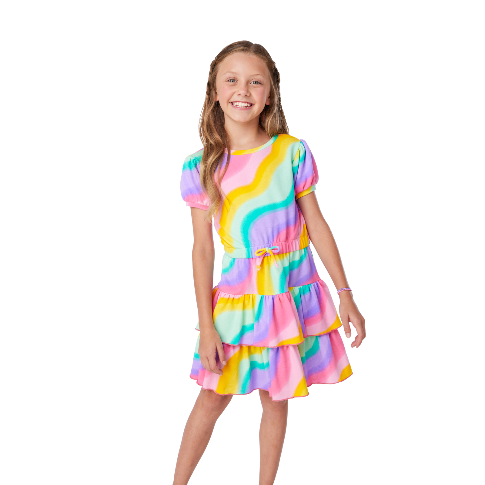 Summer’s™ Rainbow Swirl Dress for Girls (Girl of the Year™ 2025) K7