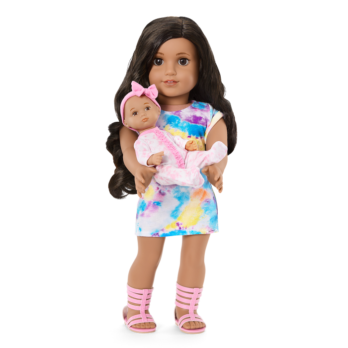 Little Bitty Baby™ 7.75-inch Doll with brown hair J5