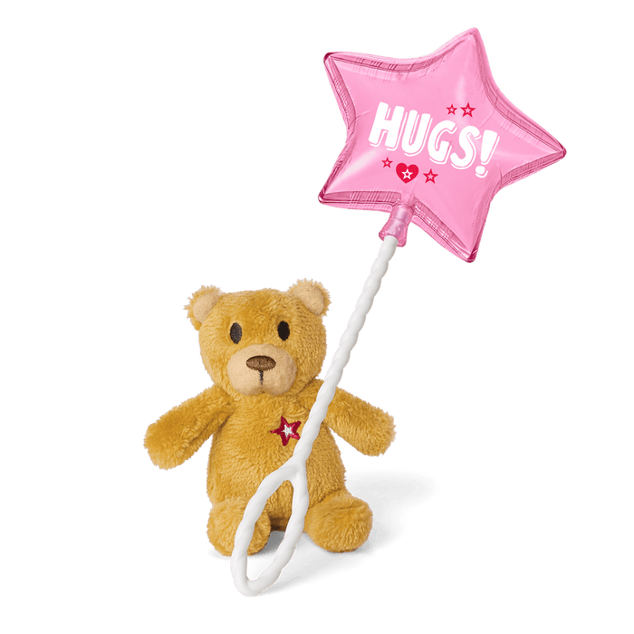 Hugs and Well Wishes Balloon & Bear for 18" Dolls I1