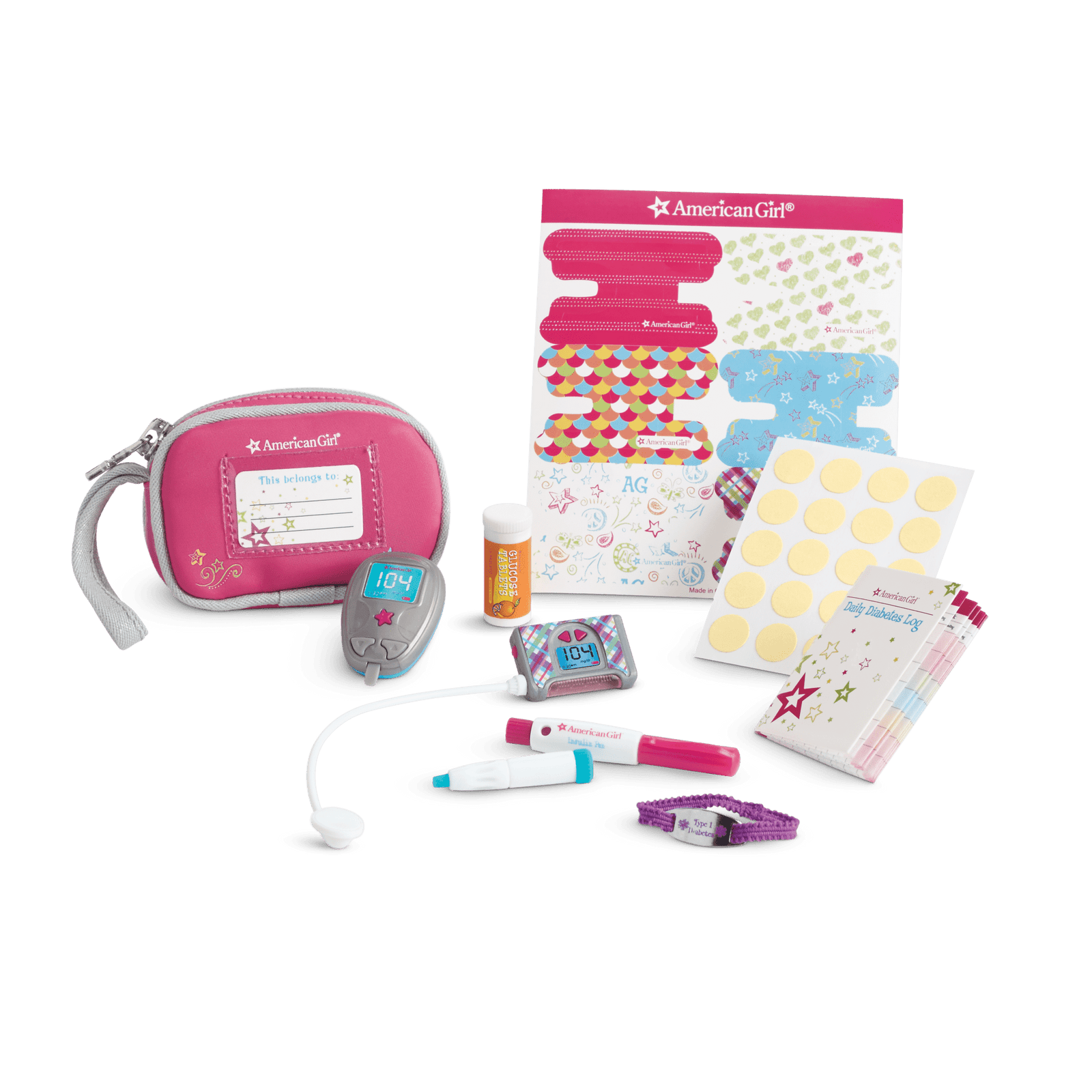 Diabetes Care Kit for Dolls H0